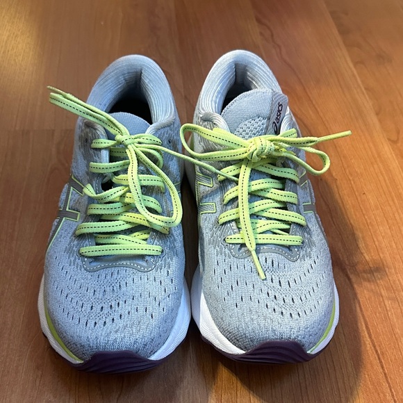 adidas Shoes - Adidas Women’s  Grey and Green Sneakers Size 7 1/2